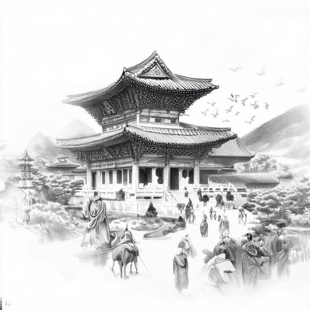 【朝鮮の古代仏教絵画】