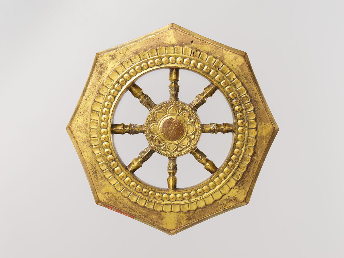 【輪宝　 Wheel of the Buddhist Law (Rinpō)】鎌倉時代