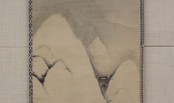 【雪中山水図　Winter Landscape】日本‐江戸時代‐狩野山雪