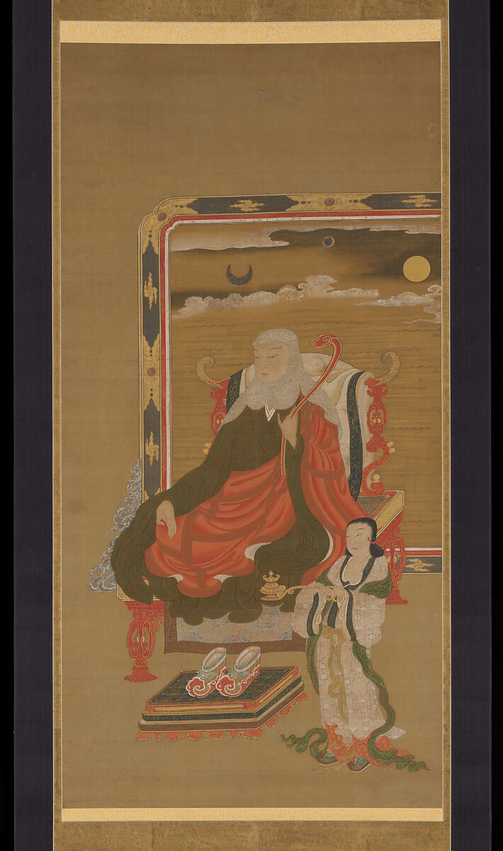 伝教大師（最澄）像 Portrait of Dengyō Daishi (Saichō)】日本‐江戸 