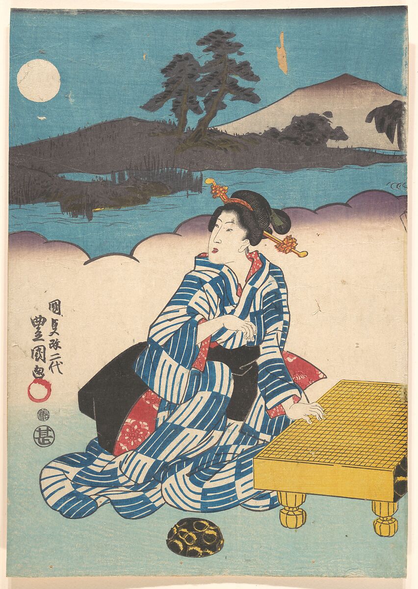 【版画集　Prints】日本‐江戸時代‐歌川国貞