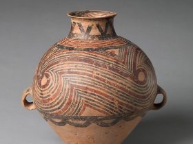【壺　Jar (Hu)】中国‐新石器時代‐半山期
