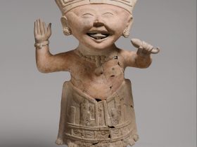 【微笑み像　"Smiling" Figure】メキシコ‐レモハダス文化‐ベラクルス州