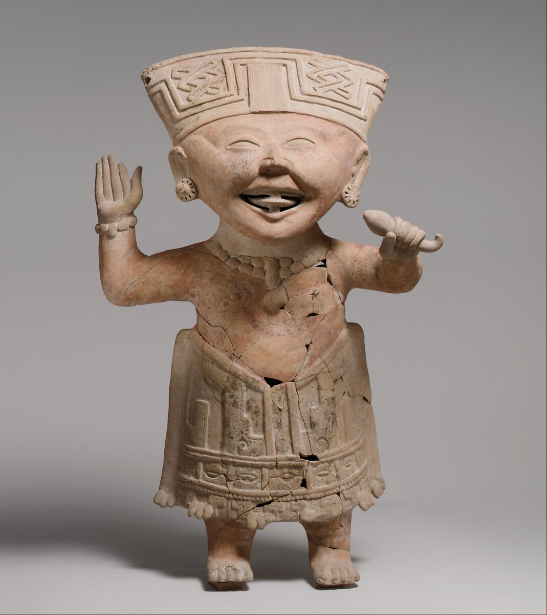 【微笑み像　"Smiling" Figure】メキシコ‐レモハダス文化‐ベラクルス州