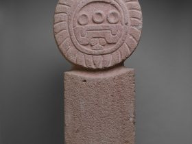 【石碑　 Stela】メキシコ‐テオティワカン文明