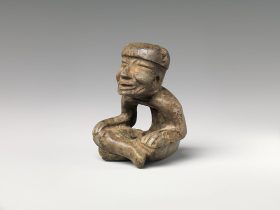 【石座像　 Seated Figure】メキシコ‐テオティワカン文明