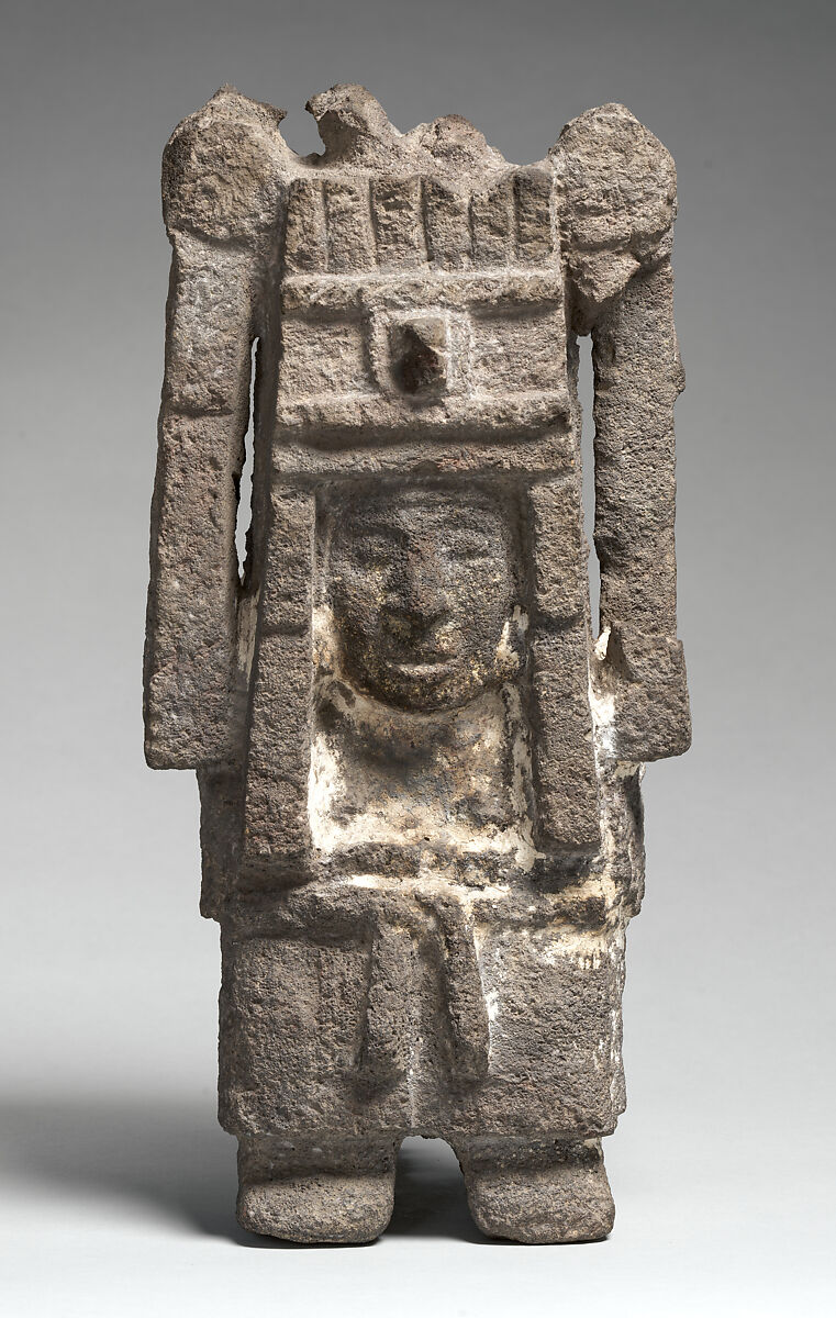 【女神石像　Female Deity】メキシコ‐アステカ文明