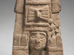 【トウモロコシの女神（チコメコアトル）石像　Maize Deity (Chicomecoatl)】メキシコ‐アステカ文明