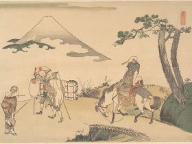 【富士山の頂上　The Top of Mount Fuji】日本‐江戸時代‐明治時代‐葛飾北斎（Katsushika Hokusai）