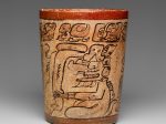 【円筒形容器　Cylindrical Vessel】メキシコ‐メソアメリカ‐マヤ文明