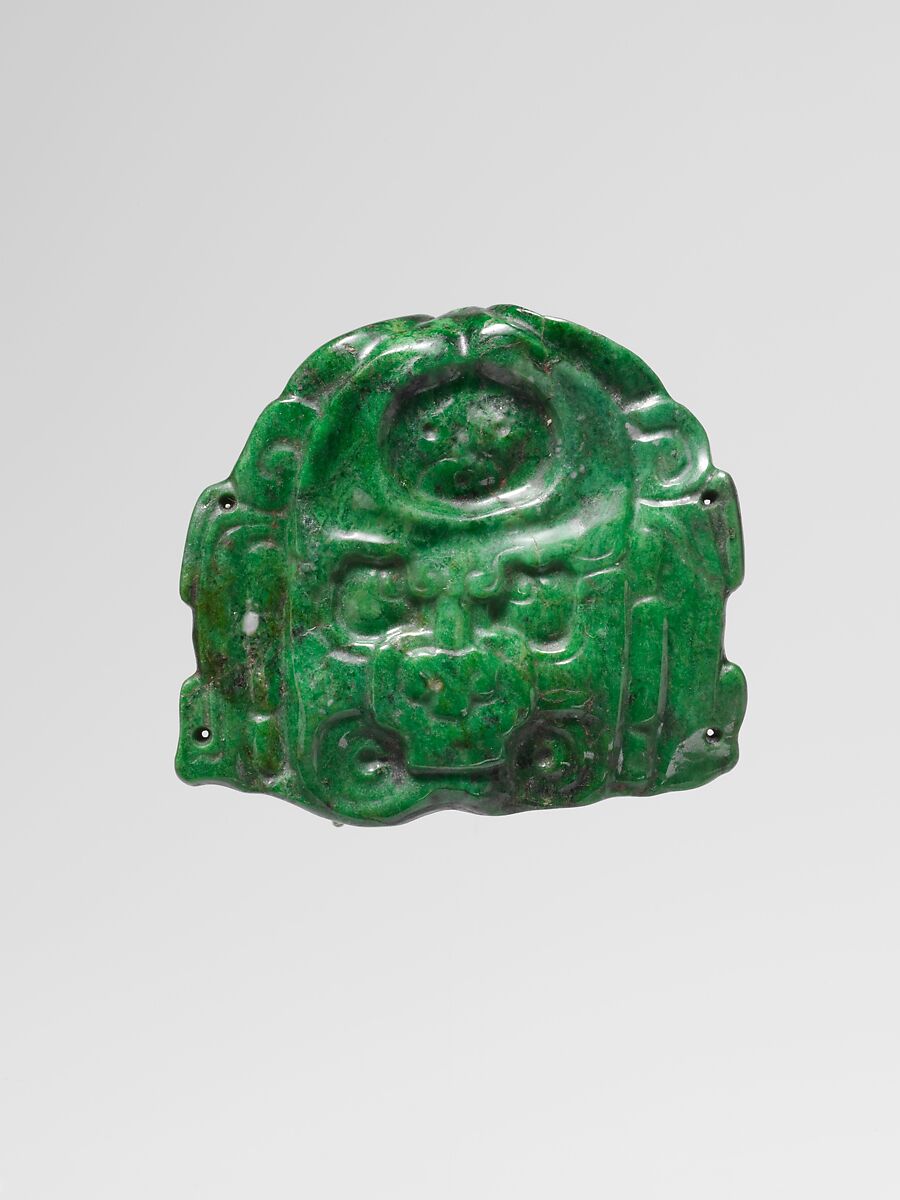 【神の顔のペンダント　 Deity face pendant】メキシコ‐マヤ文化