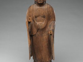 【立像仏　Standing Buddha】日本‐平安時代
