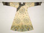 【刺繡百蝠紋女吉服袍　Woman’s ceremonial robe】中国‐清時代