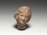 【テラコッタ製女性頭部　Terracotta female head】ギリシャ‐ヘレニズム後期
