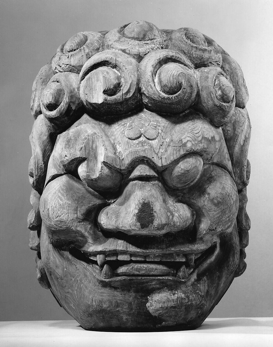 【守護神巨大像頭部　Head from Colossal Statue of Guardian】日本‐江戸時代