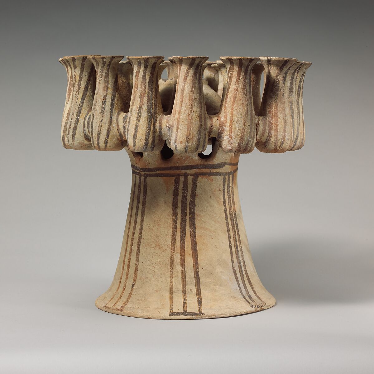 【テラコッタのケルノス　Terracotta kernos (vase for multiple offerings)】ギリシャ‐サイクラディック文化