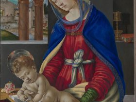 【聖母子像　Madonna and Child】イタリア‐ルネサンス期‐画家フィリッピノ・リッピ（Filippino Lippi）