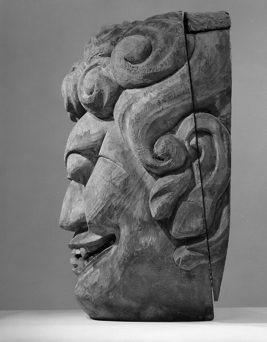 【守護神巨大像頭部　Head from Colossal Statue of Guardian】日本‐江戸時代