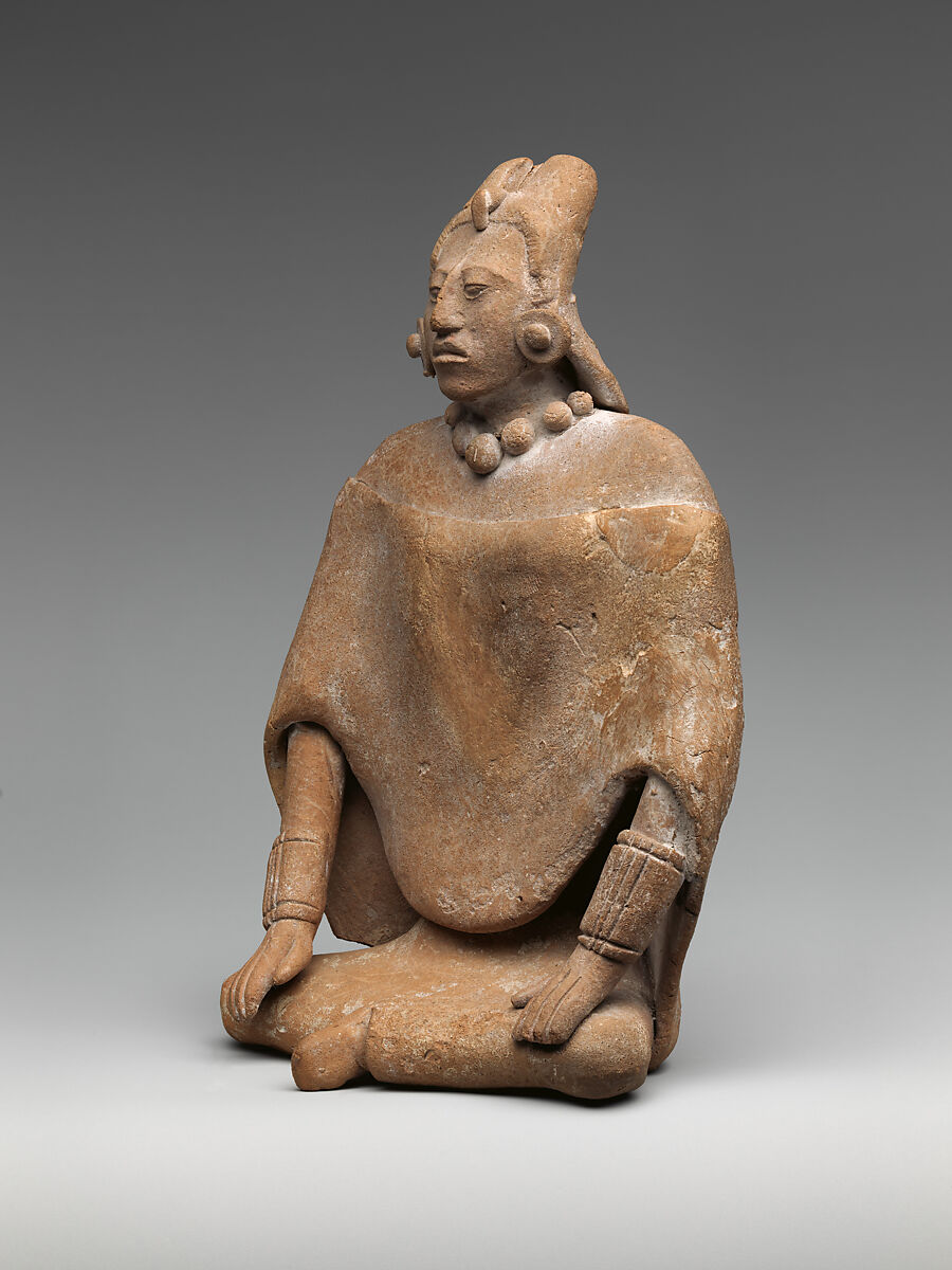 【女性座像　 Seated Female Figure】メキシコ‐メソアメリカ‐マヤ文化