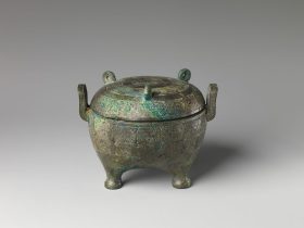 【青銅敦　Grain serving vessel (dui)】中国‐東周時代