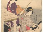 【釣り　Fishing】日本‐江戸時代‐喜多川歌麿