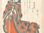 【和歌三神 衣通姫　Sotoori-hime (early 5th century), One of the Three Gods of PoetryFrom the Spring Rain Collection】日本‐江戸時代‐八島岳亭