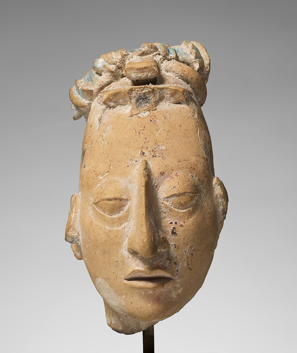 【人物像の頭部　Head from a Figure】メキシコ‐メソアメリカ‐マヤ文化