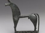 【青銅馬　Bronze horse】ギリシャ文化‐幾何学文様