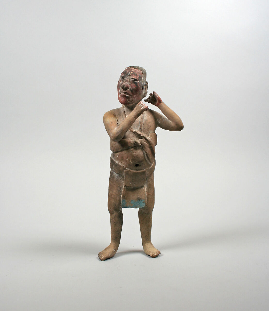 【男性立像　Standing Male Figure】メキシコ‐メソアメリカ‐マヤ文化