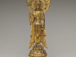 【鎏金青銅觀音菩薩像　Bodhisattva Avalokiteshvara (Guanyin)】中国‐隋代