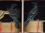 【鷹蒔絵印籠　 Inrō with Hawks on Perches】日本‐江戸時代‐古満巨柳