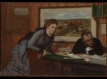 【不機嫌　Sulking】フランス‐エドガー・ドガ（Edgar Degas）‐印象派