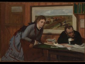 【不機嫌　Sulking】フランス‐エドガー・ドガ（Edgar Degas）‐印象派