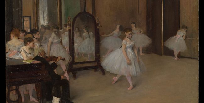 【ダンス教室(The Dancing Class)】エドガー・ドガーメトロポリタン美術館所蔵