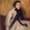 【灰色の婦人の肖像（Portrait of a Woman in Gray）】エドガー・ドガーメトロポリタン美術館所蔵
