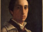 【自画像　Self-Portrait】フランス‐エドガー・ドガ（Edgar Degas）‐印象派