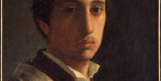 【自画像】エドガー・ドガーメトロポリタン美術館所蔵