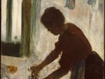 【アイロンをかける女性　A Woman Ironing】フランス‐エドガー・ドガ（Edgar Degas）‐印象派