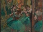 【ダンサー、ピンクとグリーン　Dancers, Pink and Green】フランス‐エドガー・ドガ（Edgar Degas）‐印象派