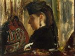 【マリー・ディオー（1843–1935）　Marie Dihau (1843–1935)】フランス‐エドガー・ドガ（Edgar Degas）‐印象派