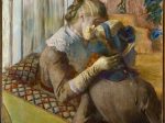 【帽子屋　At the Milliner's】フランス‐エドガー・ドガ（Edgar Degas）‐印象派