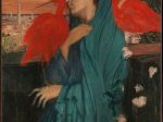 【イービスのいる若い女性　Young Woman with Ibis】フランス‐エドガー・ドガ（Edgar Degas）‐印象派
