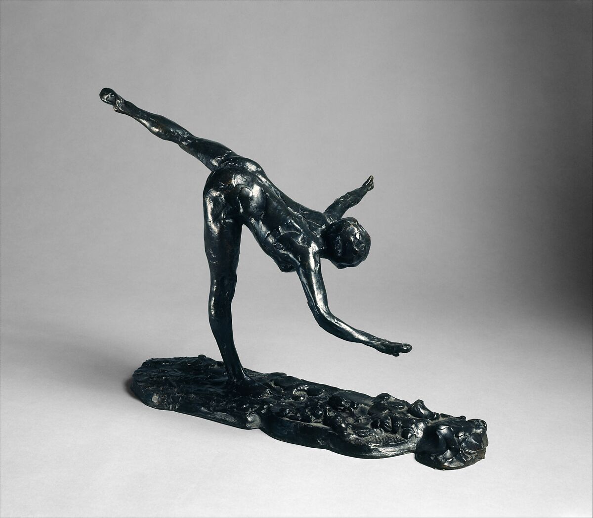 【最初のアラベスク ペンシェ　First Arabesque Penchée】フランス‐エドガー・ドガ（Edgar Degas）‐印象派