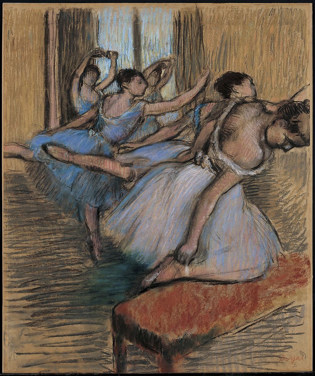 【踊り手たち　The Dancers】フランス‐エドガー・ドガ（Edgar Degas）‐印象派