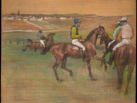 【競走馬　Race Horses】フランス‐エドガー・ドガ（Edgar Degas）‐印象派