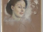 【画家のいとこ、おそらくウィリアム・ベル夫人（マチルド・ミュソン、1841年–1878年」）　The Artist's Cousin, Probably Mrs. William Bell (Mathilde Musson, 1841–1878)】フランス‐エドガー・ドガ（Edgar Degas）‐印象派