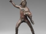 【象の皮を身につけた騎乗者の青銅像　Bronze statuette of a rider wearing an elephant skin】ギリシャ‐ヘレニズム時代