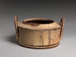 【テラコッタ製のピュクシス　Terracotta pyxis (cylindrical box)】ミノア文化‐クレタ島