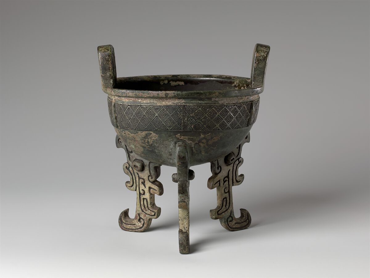 【青銅鼎　Tripod cauldron (Ding)】中国‐青銅鼎