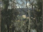 【ヴィル＝ダヴレで薪を集める女性　A Woman Gathering Faggots at Ville-d'Avray】フランス‐現実主義‐バルビゾン派‐カミーユ・コロー（Camille Corot）